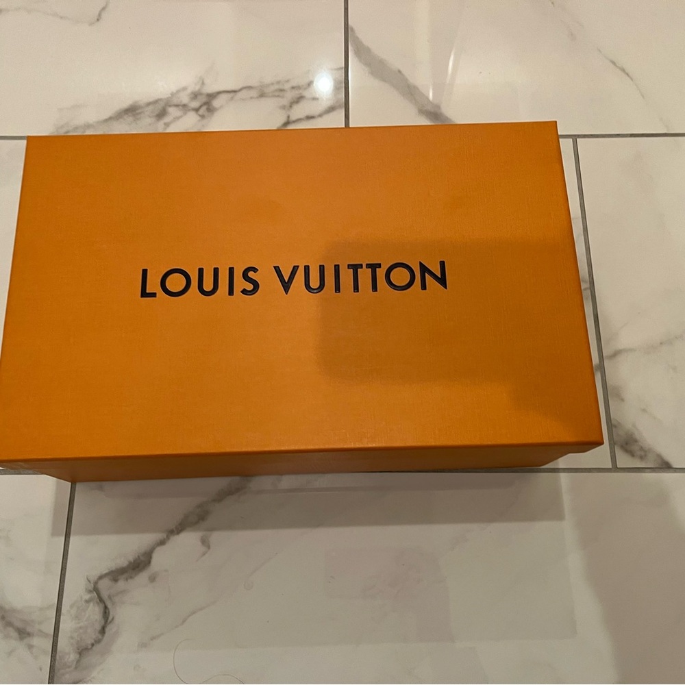 Authentic Louis Vuitton Signature Orange Box